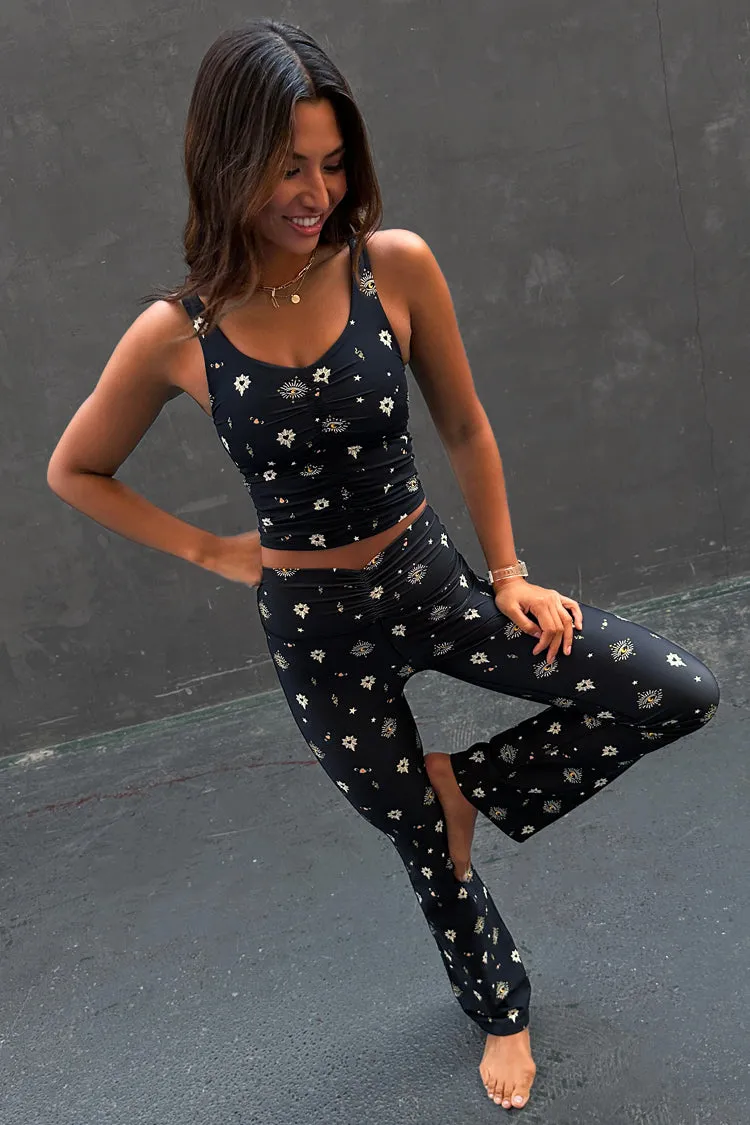 Black Mystical Gym Legging sold by Never Fully Dressed product image thumbnail 5