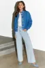 Denim Astrid Bomber sold by Never Fully Dressed