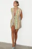 Fiesta Longline Waistcoat sold by Never Fully Dressed