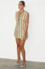 Fiesta Longline Waistcoat sold by Never Fully Dressed