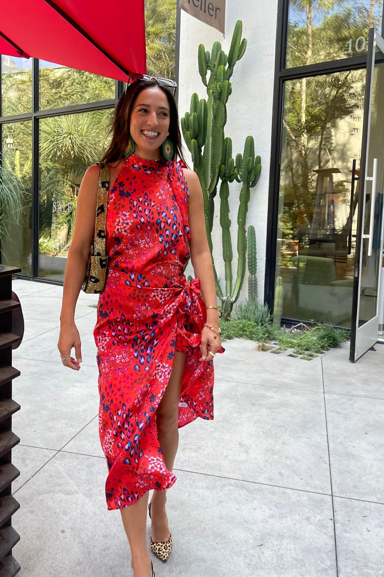 Red Mallorca Scarlett Top sold by Never Fully Dressed product image thumbnail 3