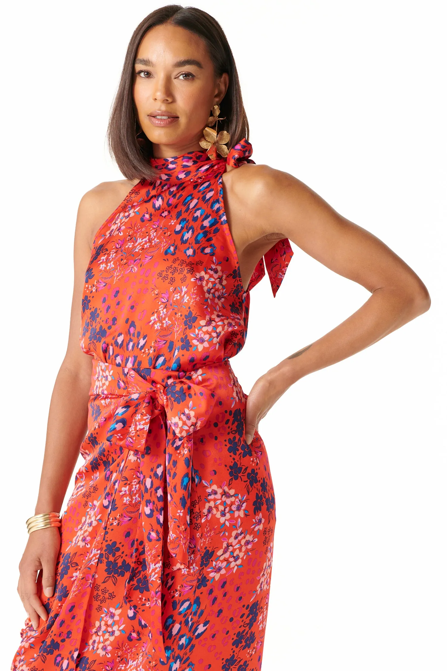 Red Mallorca Scarlett Top sold by Never Fully Dressed product image thumbnail 2