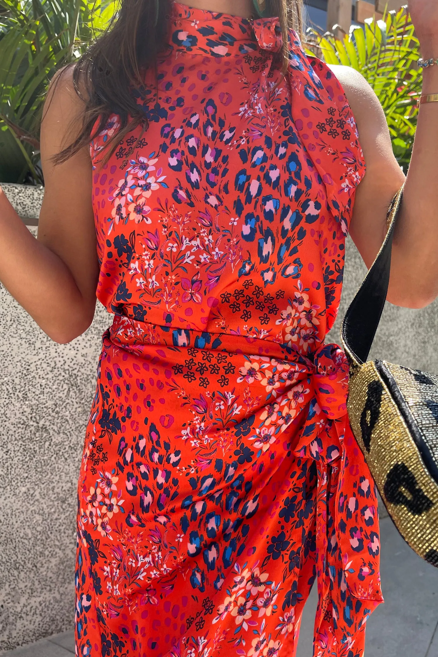 Red Mallorca Scarlett Top sold by Never Fully Dressed product image thumbnail 5