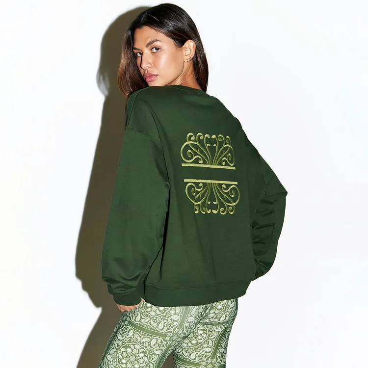 Khaki NFD Sweater sold by Never Fully Dressed