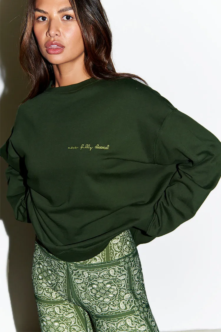 Khaki NFD Sweater sold by Never Fully Dressed product image thumbnail 5