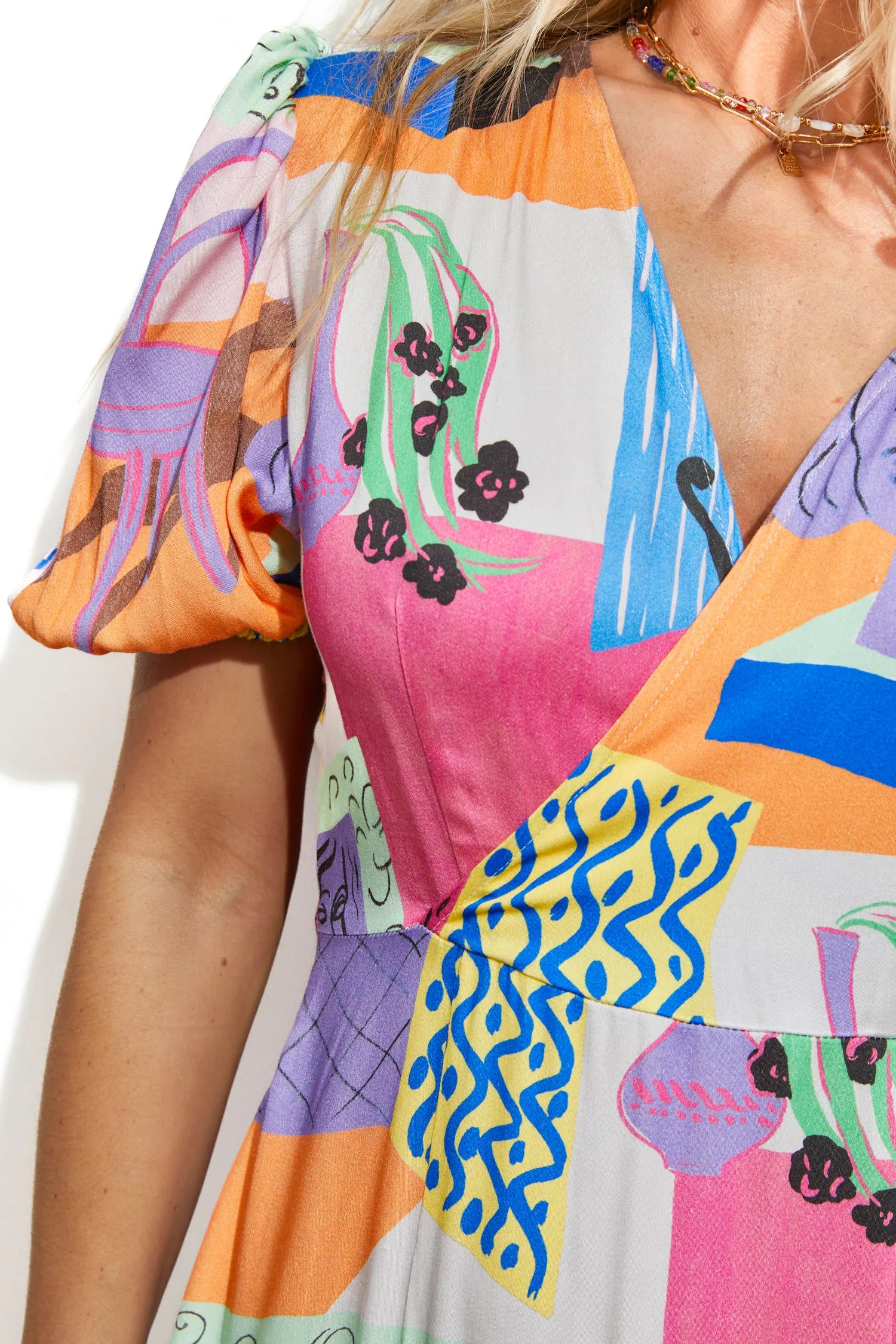 Portrait Midi Dress sold by Never Fully Dressed product image thumbnail 5
