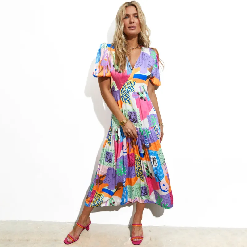 Portrait Midi Dress sold by Never Fully Dressed