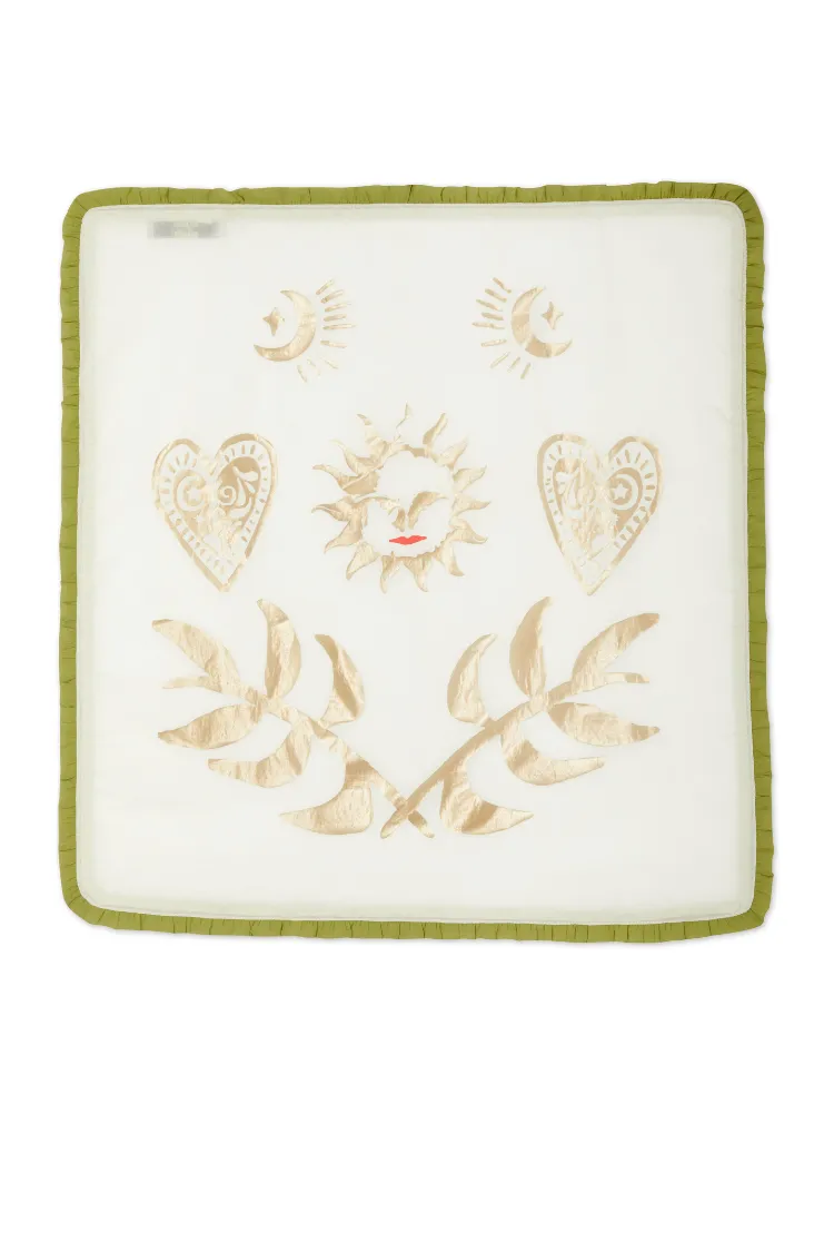 Gold Romance Bandana sold by Never Fully Dressed product image thumbnail 4