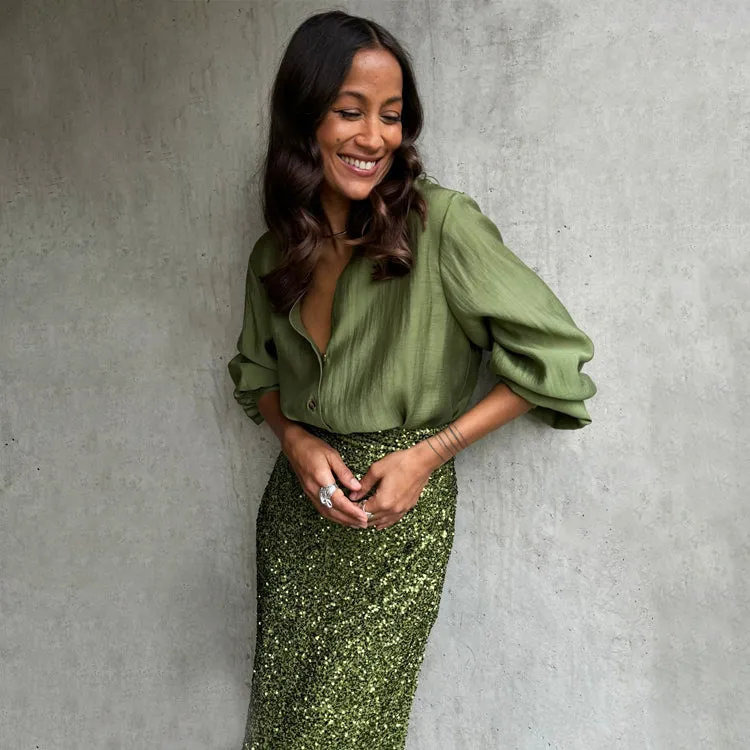 Olive Miley Shirt sold by Never Fully Dressed