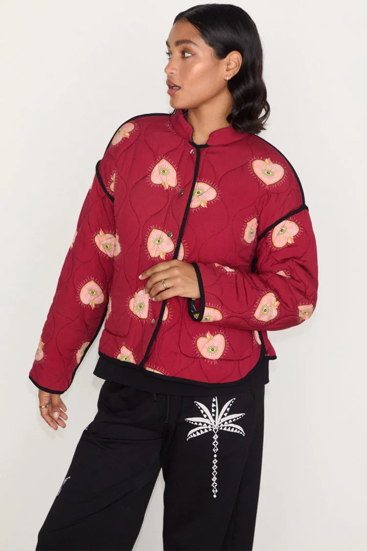 Reversible Mystical Quilted Jacket sold by Never Fully Dressed product image thumbnail 5