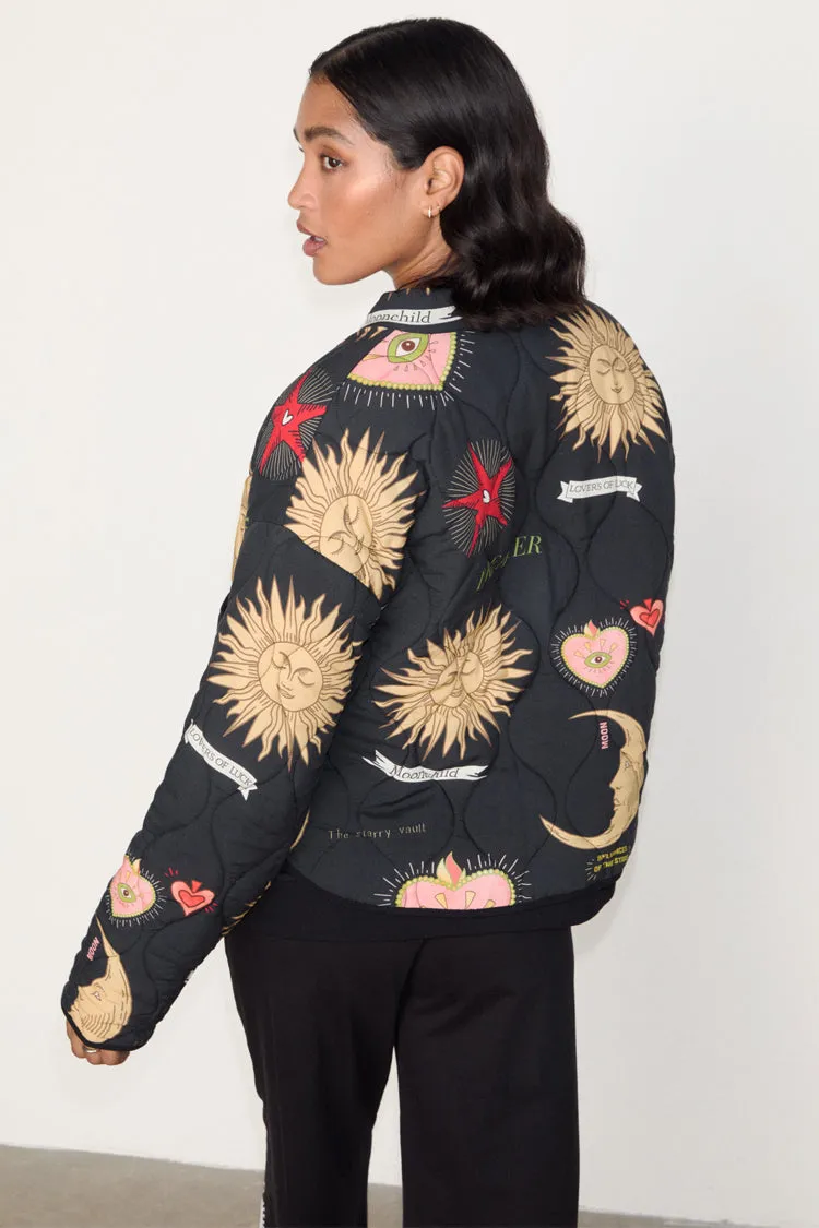 MLVINCE　QUILTED SOUVENIR JACKET Lサイズ MLVINCE (メルヴィンス)よりスカジャンが入荷