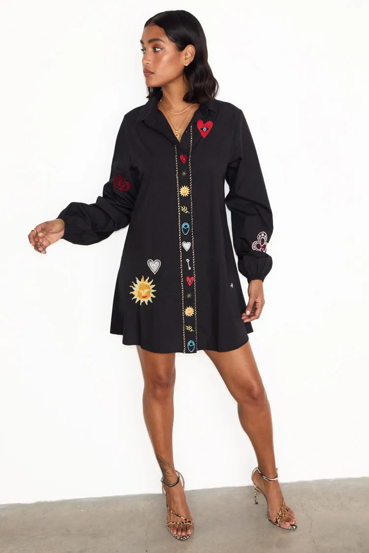 Black Sundazed Romance Austin Dress sold by Never Fully Dressed product image thumbnail 3