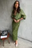 Olive Sequin Jaspre Skirt sold by Never Fully Dressed