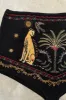 Black Running Wilder Hot Pants sold by Never Fully Dressed