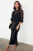 Black Lace Asha Dress sold by Never Fully Dressed