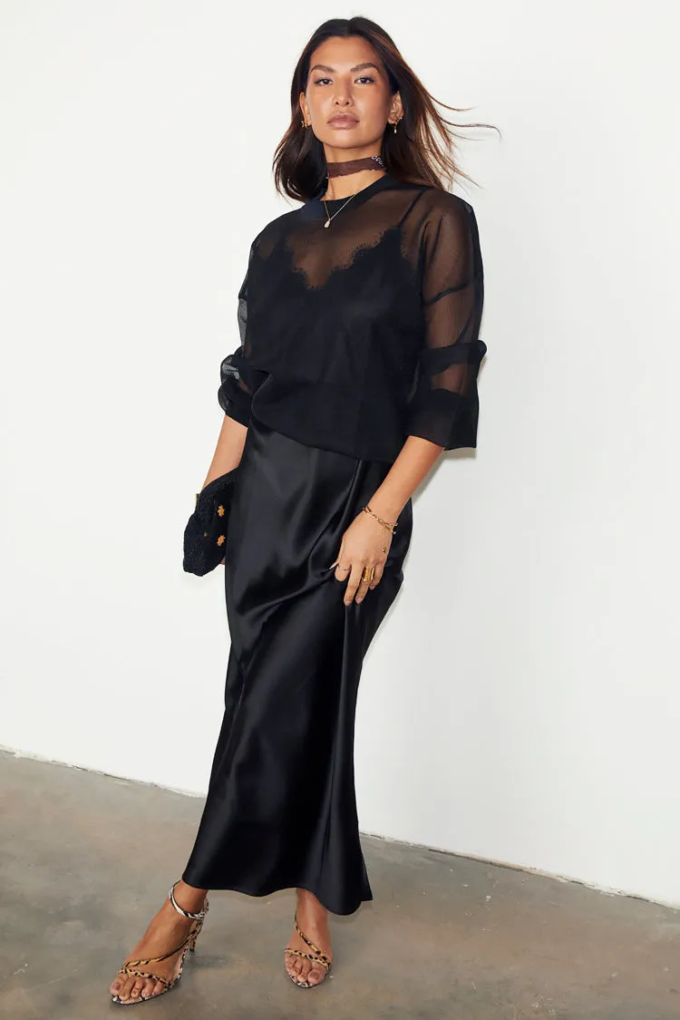 Black Lace Asha Dress sold by Never Fully Dressed product image thumbnail 4