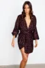 Chocolate Sequin Mini Vienna Dress sold by Never Fully Dressed