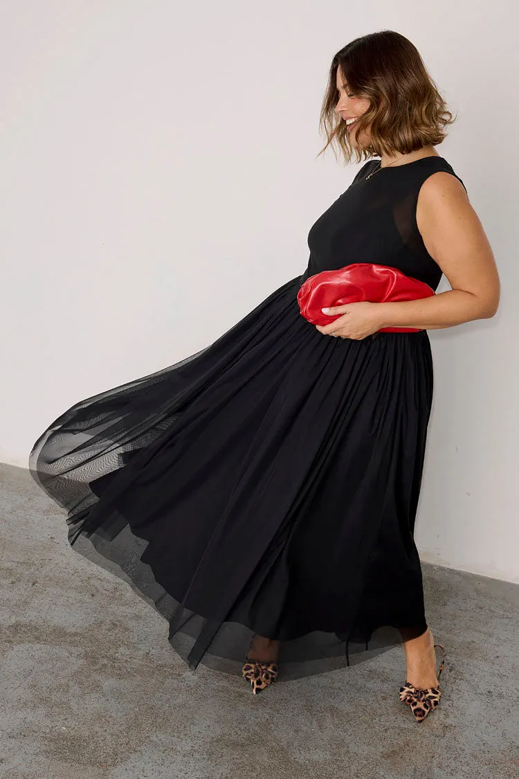 Black Mesh Monika Dress sold by Never Fully Dressed product image thumbnail 4