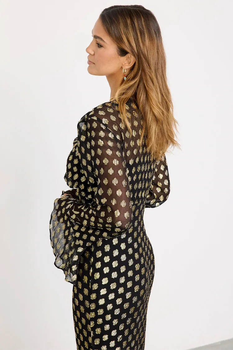 Black Sparkle Kitti Dress Petite sold by Never Fully Dressed product image thumbnail 5