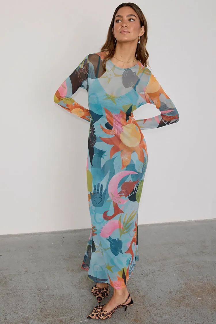 Balearic Mesh Dress sold by Never Fully Dressed product image thumbnail 3