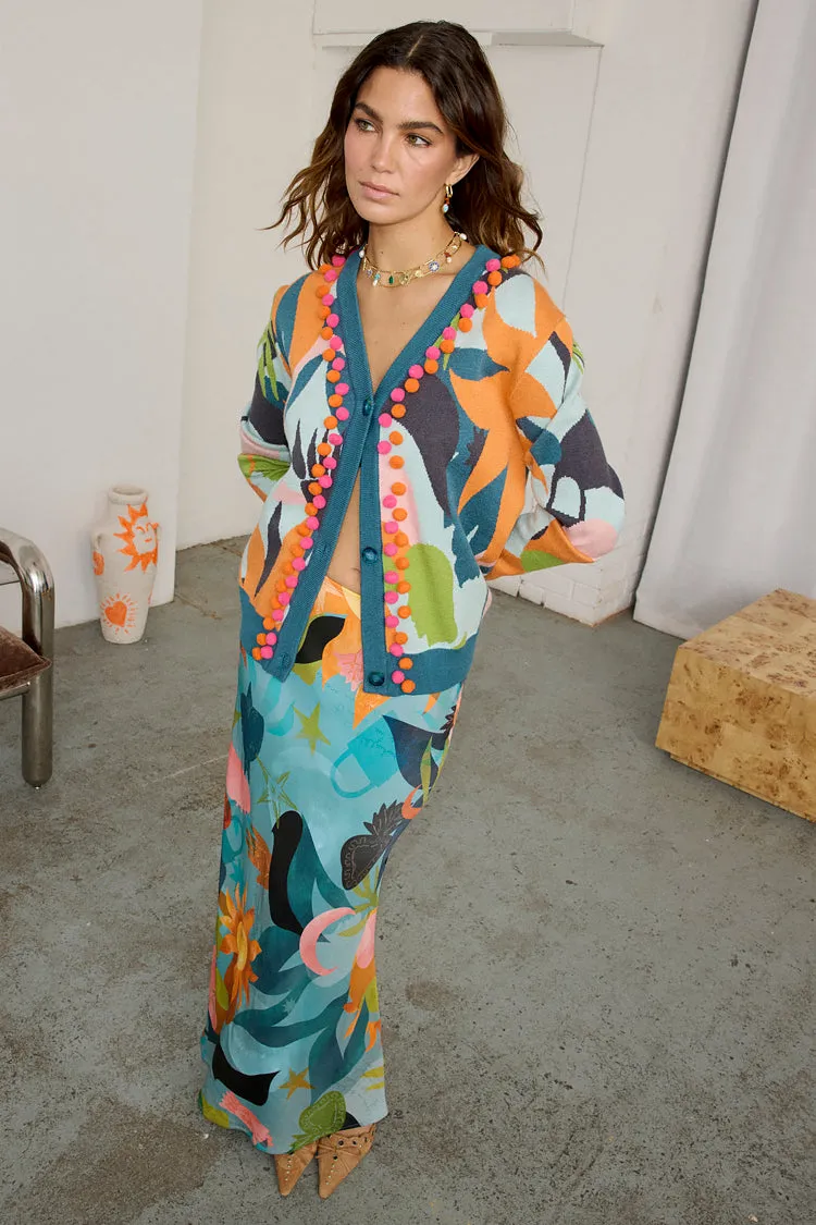 Balearic Forrest Cardigan sold by Never Fully Dressed product image thumbnail 3