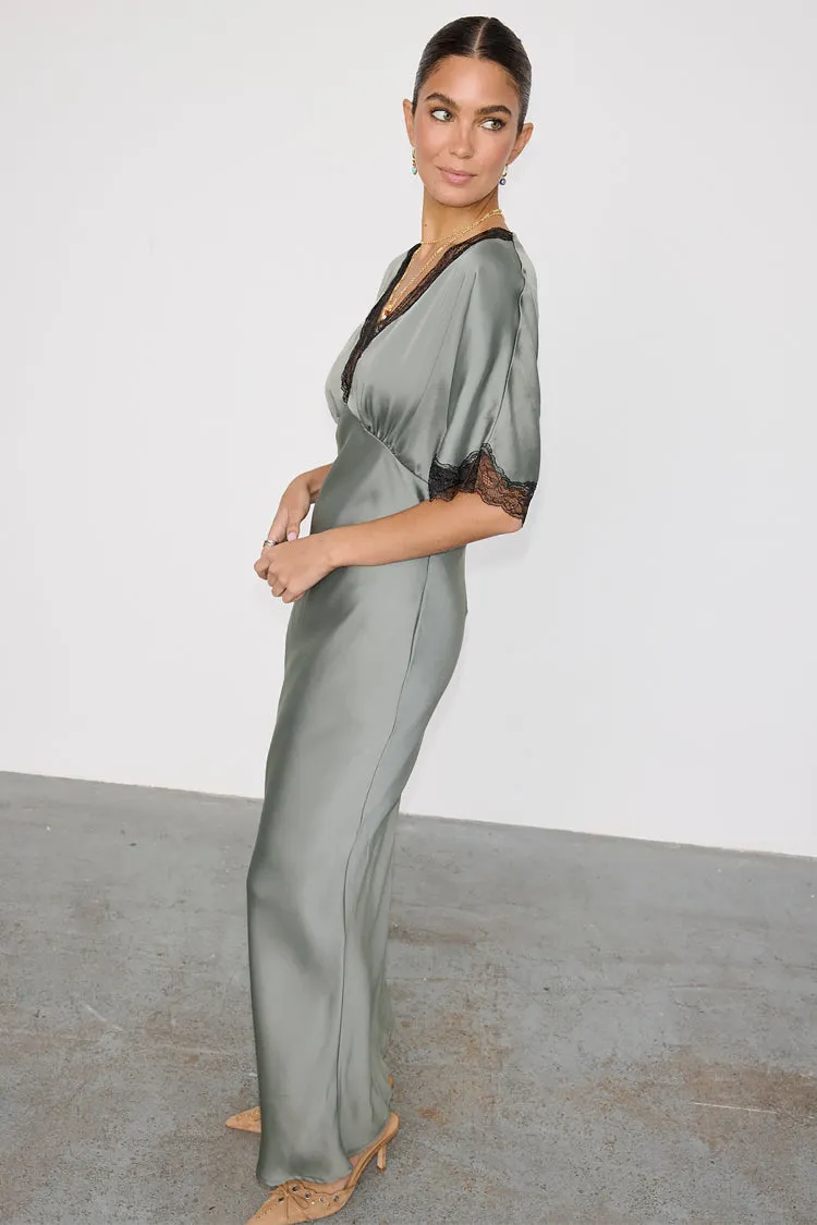 Charcoal Clara Dress Petite sold by Never Fully Dressed product image thumbnail 3