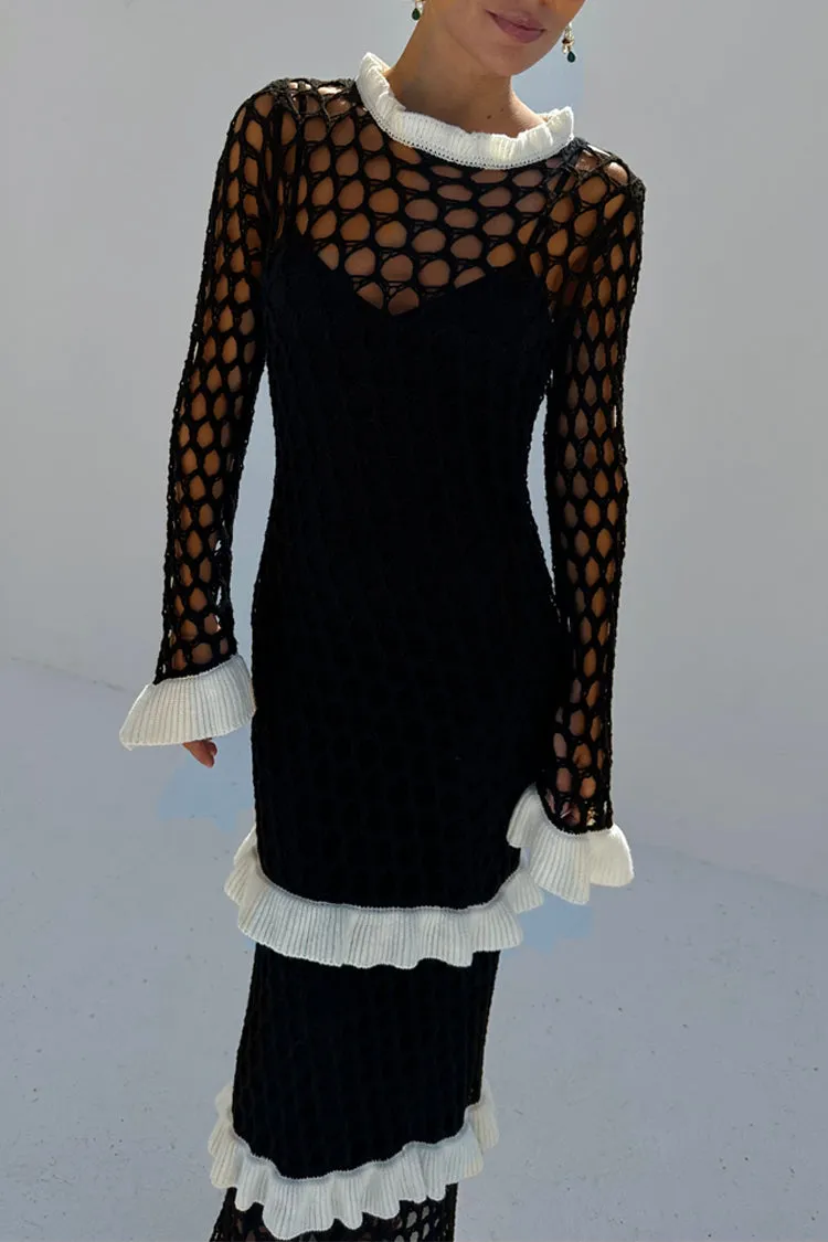 Mono Crochet Chloe Dress sold by Never Fully Dressed product image thumbnail 5