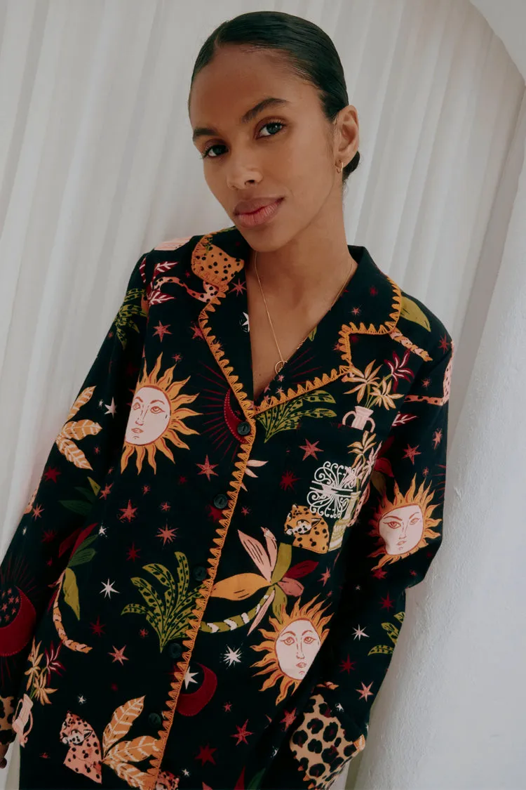 Black Moonlight Pyjamas sold by Never Fully Dressed product image thumbnail 4