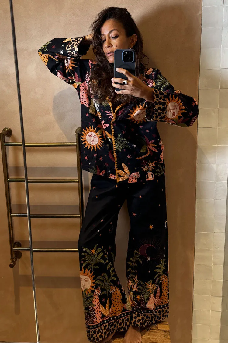 Black Moonlight Pyjamas sold by Never Fully Dressed product image thumbnail 5