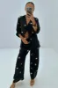 Gold Sun Elissa Trousers Petite sold by Never Fully Dressed