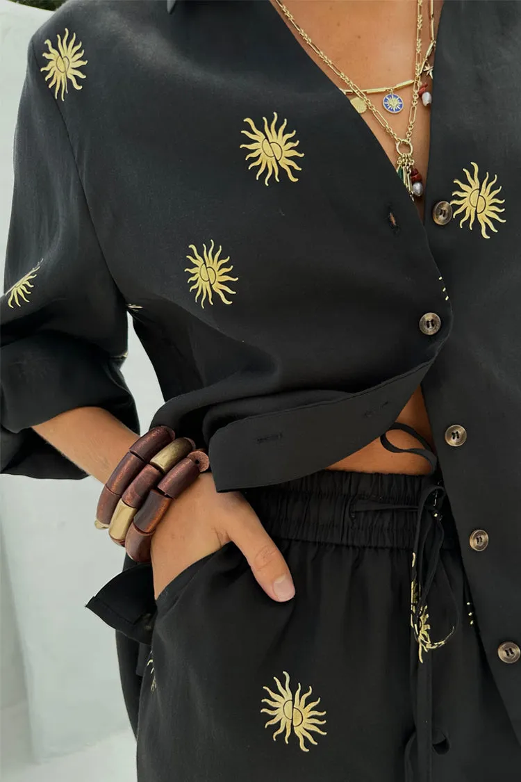 Gold Sun Miley Shirt sold by Never Fully Dressed product image thumbnail 2