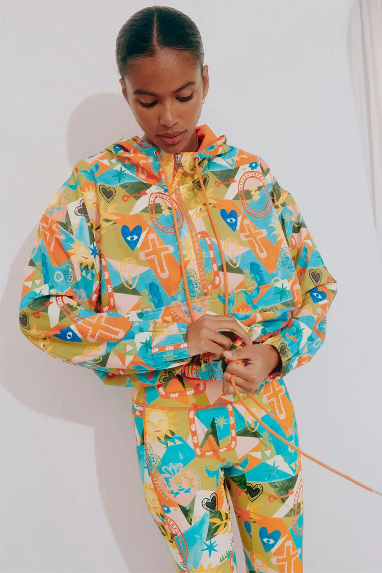 Hope Bright Windbreaker Jacket sold by Never Fully Dressed product image thumbnail 2