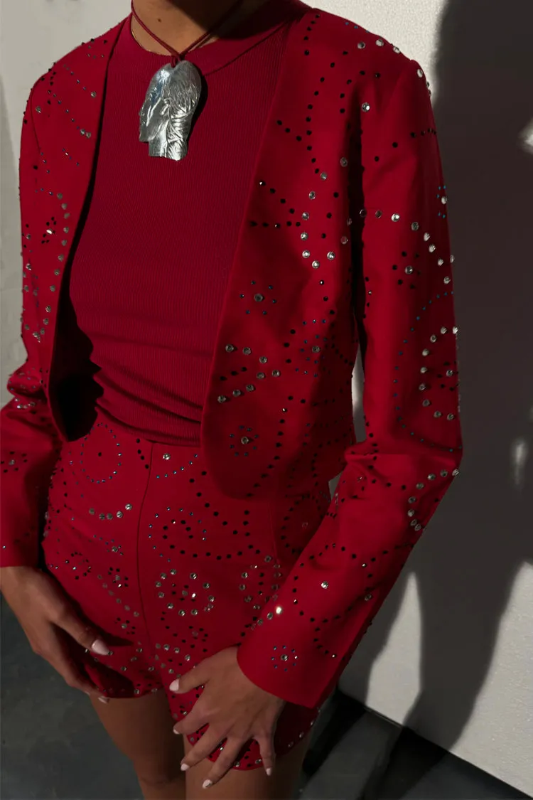 Red Gem Bolero sold by Never Fully Dressed product image thumbnail 4