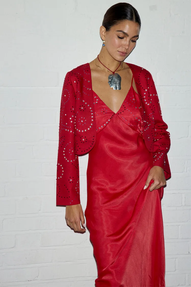 Red Gem Bolero sold by Never Fully Dressed product image thumbnail 2