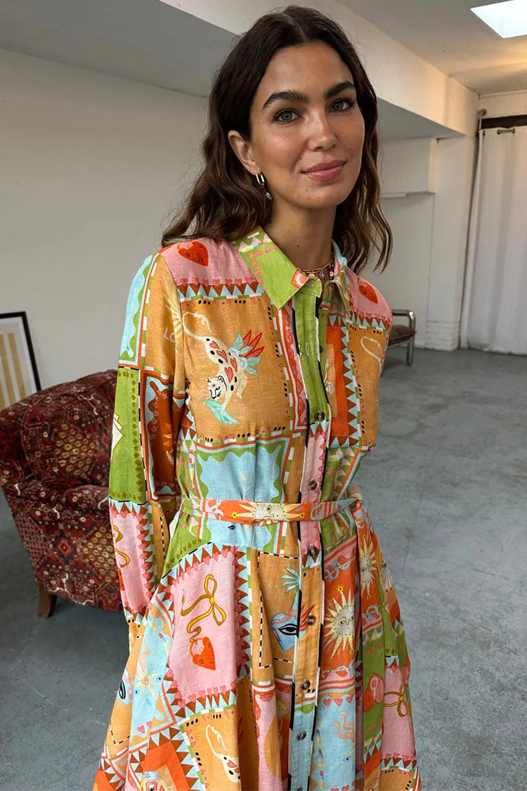 Soller Mini Lauren Shirt Dress sold by Never Fully Dressed product image thumbnail 4