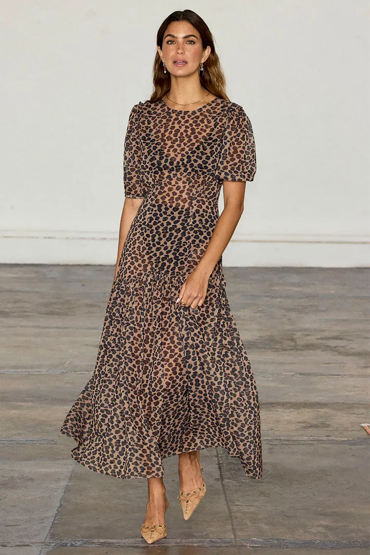 Leopard Lucia Dress sold by Never Fully Dressed product image thumbnail 2