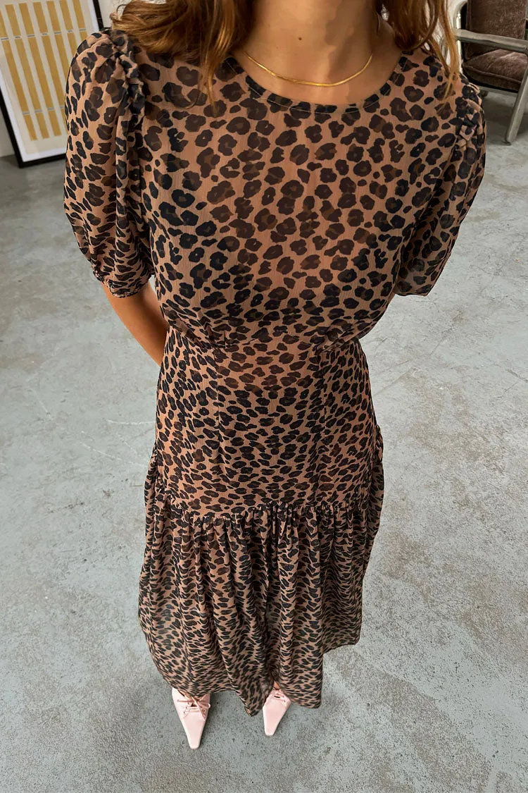 Leopard Lucia Dress sold by Never Fully Dressed product image thumbnail 4