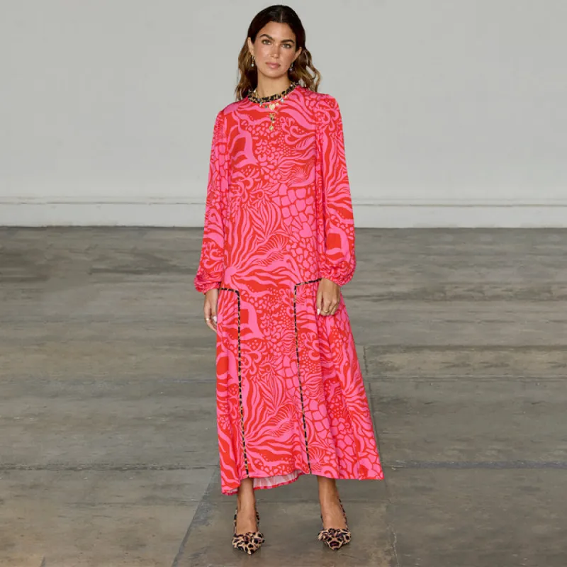 Valentine Animal Olive Dress Petite sold by Never Fully Dressed