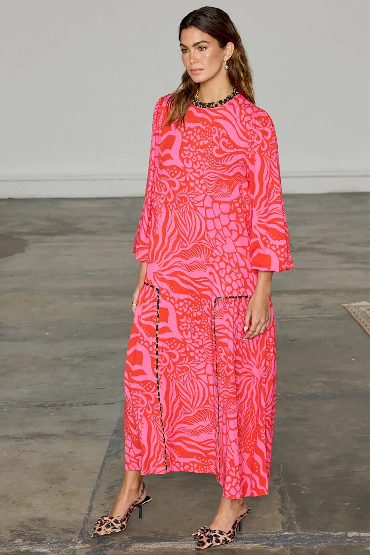 Valentine Animal Olive Dress sold by Never Fully Dressed product image thumbnail 5