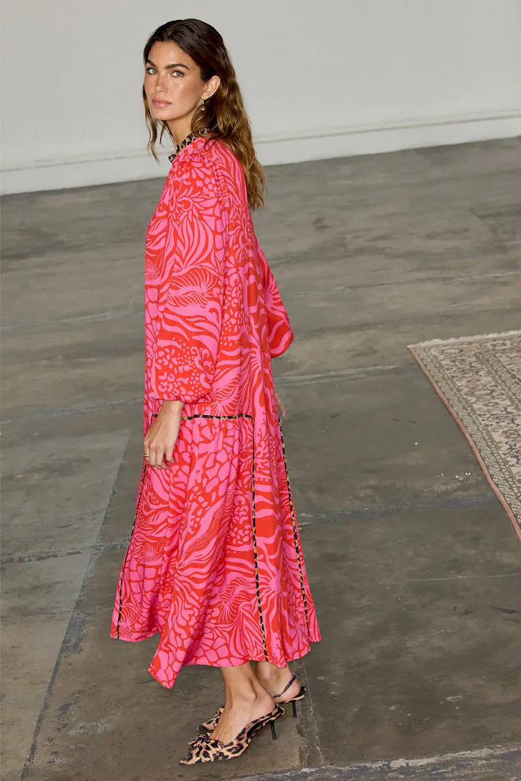 Valentine Animal Olive Dress sold by Never Fully Dressed product image thumbnail 3