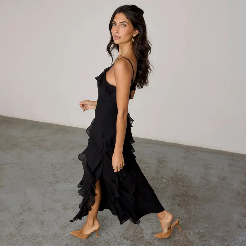 Black Molly Dress made by Never Fully Dressed