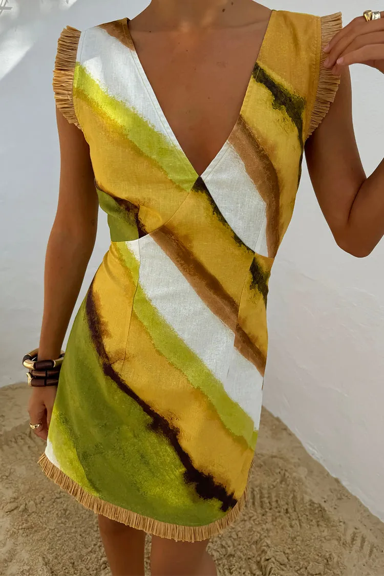 Green Ombre Deia Dress sold by Never Fully Dressed product image thumbnail 4