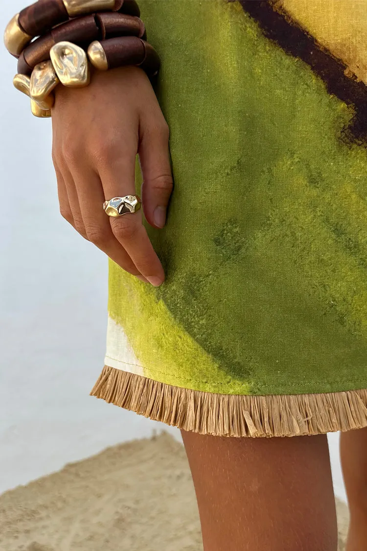 Green Ombre Deia Dress sold by Never Fully Dressed product image thumbnail 5