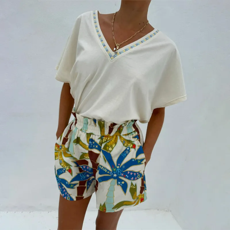 Palm Elissa Shorts sold by Never Fully Dressed