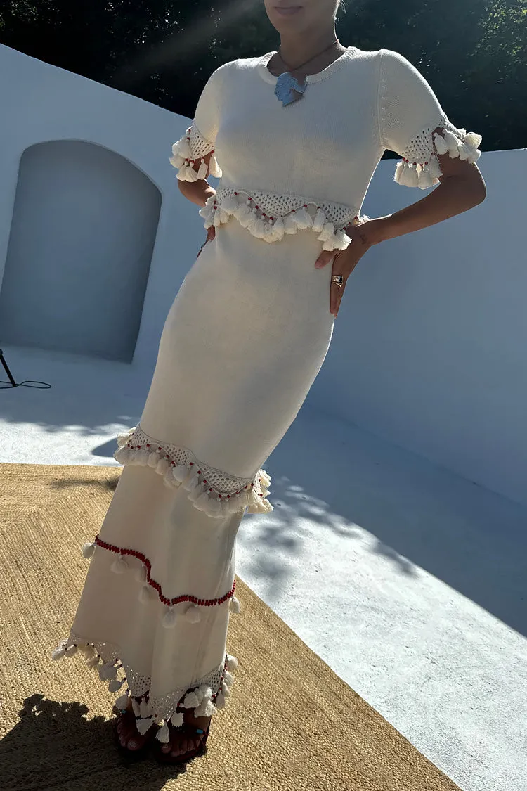 Ivory and Red Harper Dress sold by Never Fully Dressed product image thumbnail 5