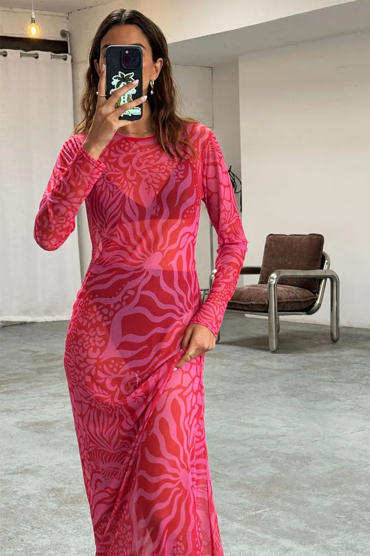 Valentine Animal Mesh Dress Petite sold by Never Fully Dressed product image thumbnail 3