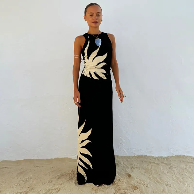 Black Sol Dorris Skirt sold by Never Fully Dressed