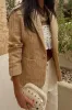 Raffia Spencer Blazer sold by Never Fully Dressed