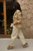 Raffia Spencer Blazer sold by Never Fully Dressed