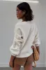 Embroidered Palm Boob Cardigan sold by Never Fully Dressed